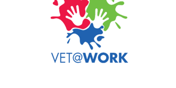 Das logo von vet at work