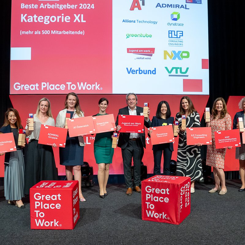 Auszeichnung "Beste Arbeitgeber 2024" von Great Place to Work®