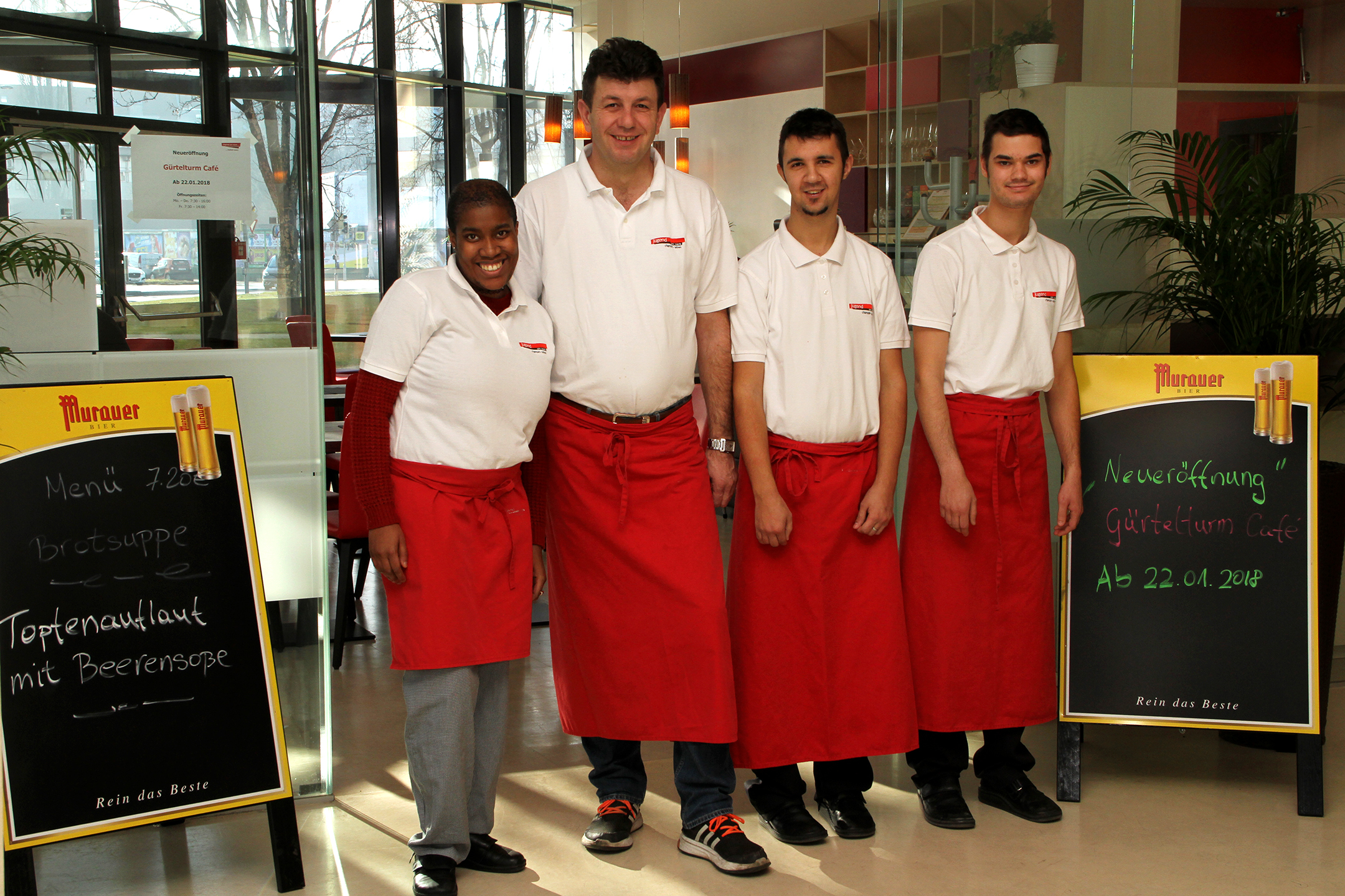 Café & Bistro Gürtelturm in Graz eröffnet!