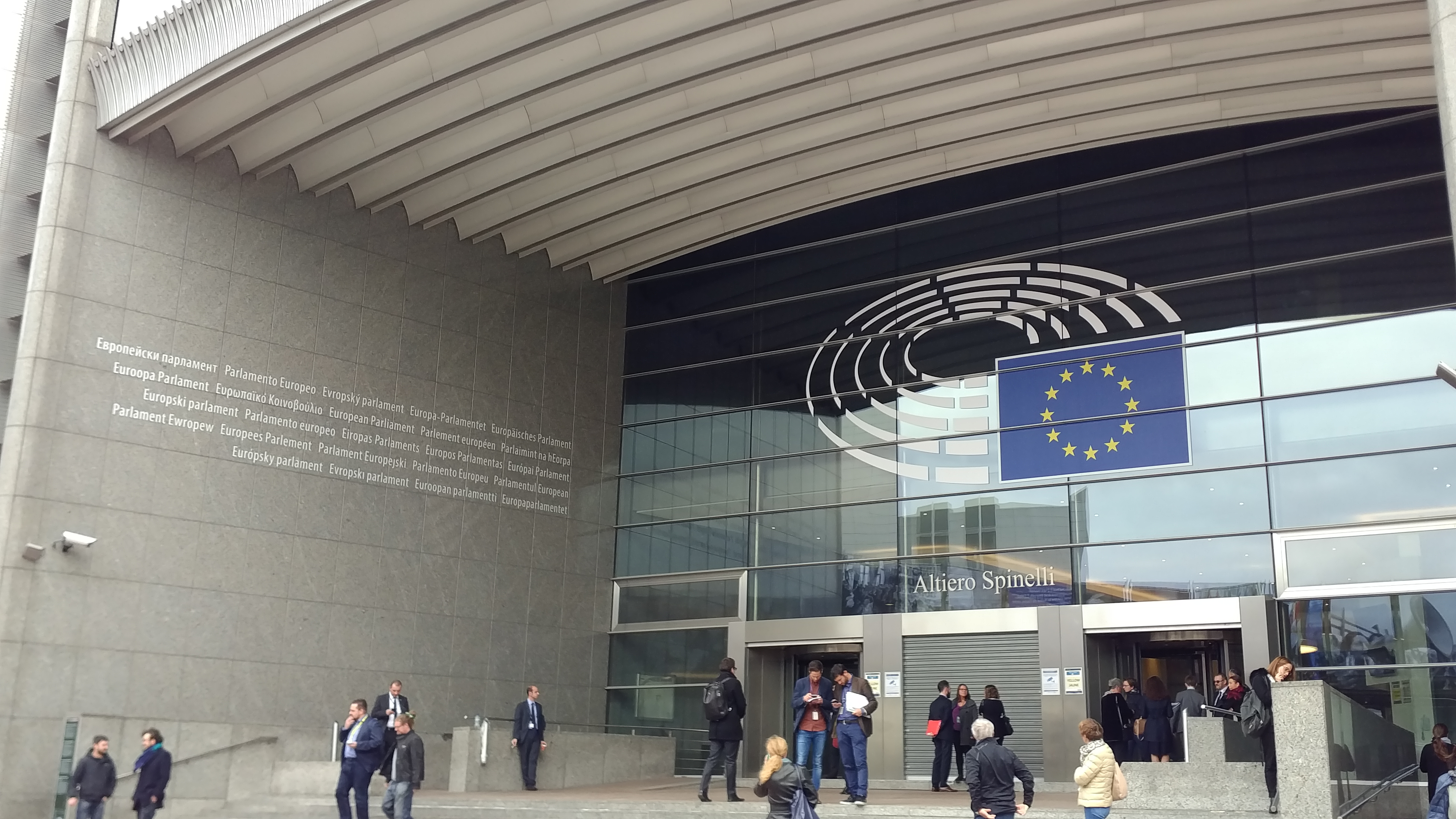 Jugend am Werk im EU Parlament!