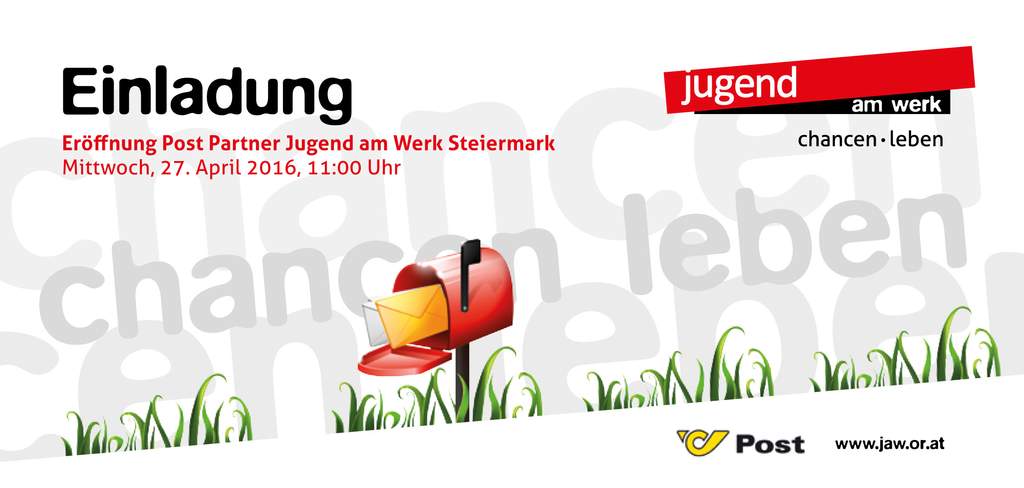 Jugend am Werk Leoben ist neue Post Partner Filiale
